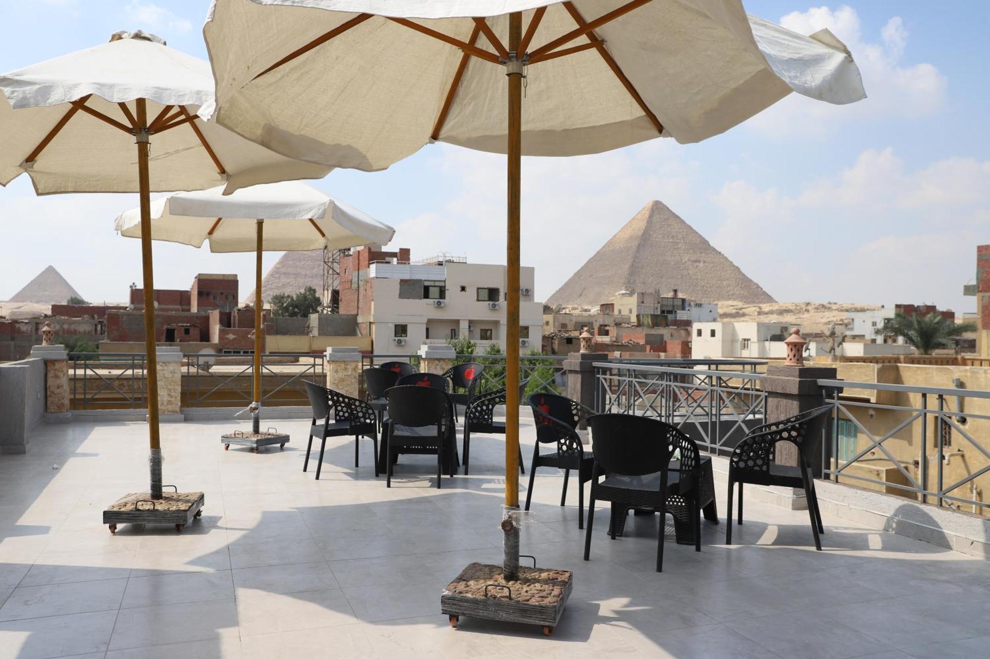 King Khufu Pyramids View Hotel Kafret el-Gabal Exterior photo
